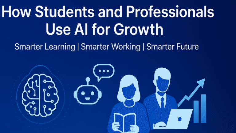 How Students and Professionals Use AI