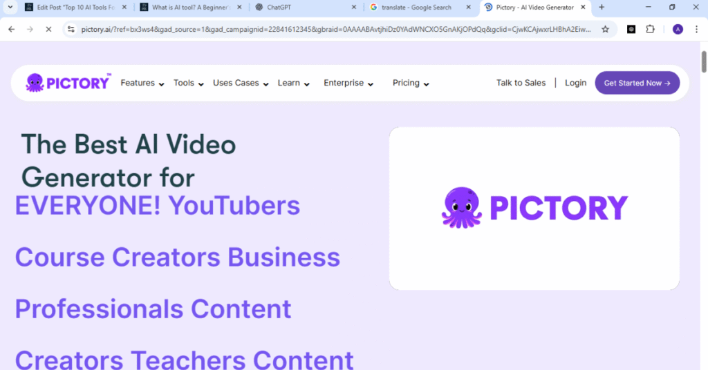 Ai tools for youtubers